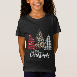 Leopard och Buffalo Play Vintage Land Christma T Shirt