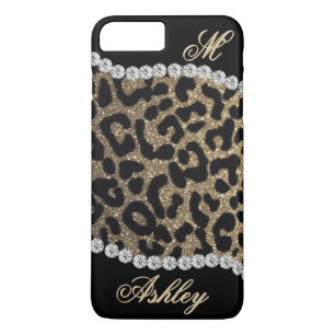 Leopard- och diamantMonogram