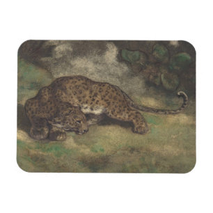 Leopard och orm magnet