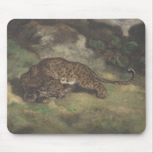 Leopard och orm musmatta