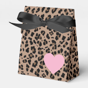 Leopard och Rosa Party Presentaskar