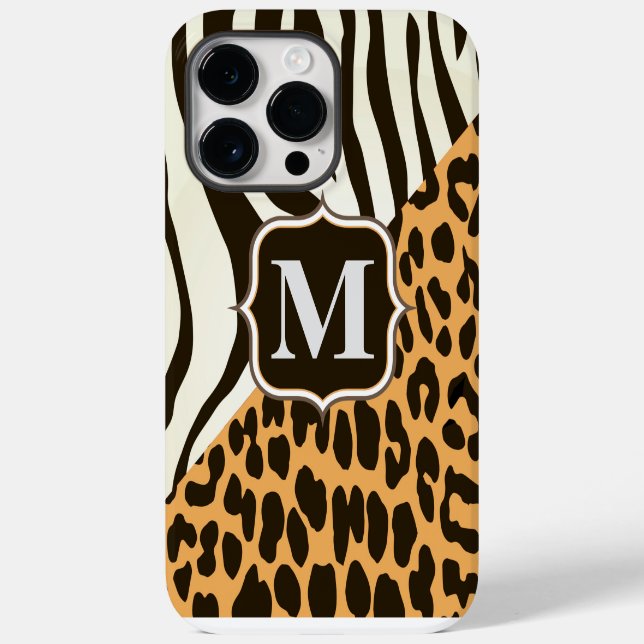 Leopard och sebra (Baksida)
