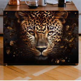 Leopard Ögon Decoupage