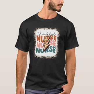 Leoparđ One Thankful Nurse Blessed Nurse Fall Than T Shirt