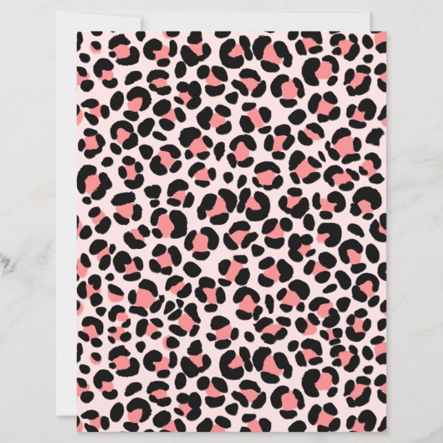 Leopard Orange Black (Framsida)