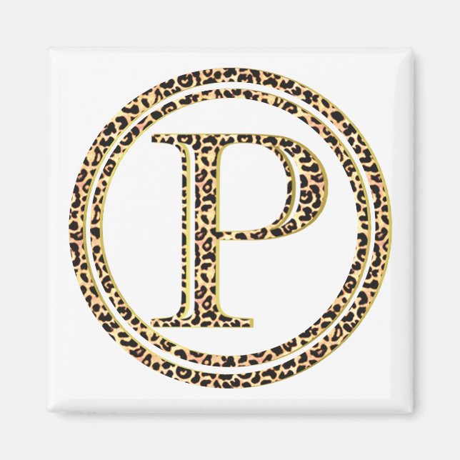 Leopard P Magnet (Framsidan)