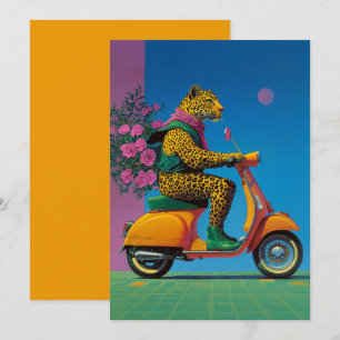Leopard på Hjul: A Snyggt Ride Inbjudningar