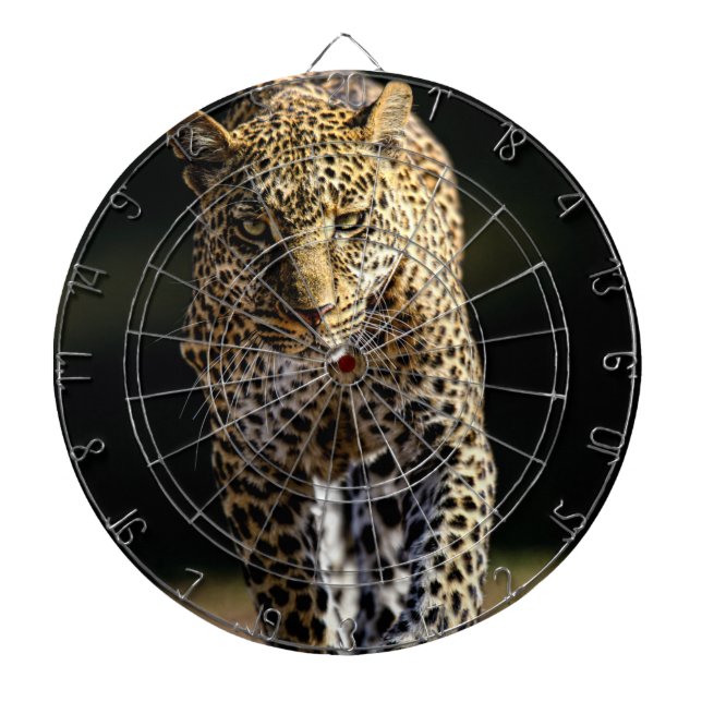 Leopard på Prowl Darttavla (Framsidan)