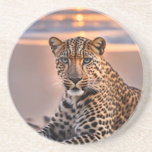 Leopard på stranden underlägg