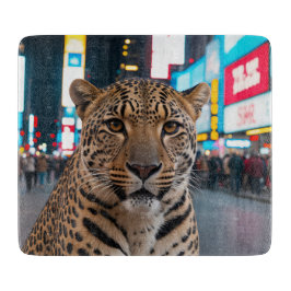 Leopard på Times Square
