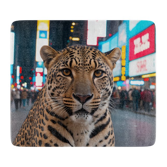 Leopard på Times Square (Framsidan)