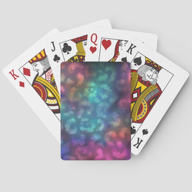 Leopard Paint Series Design 6   Casinokort (Baksidan)