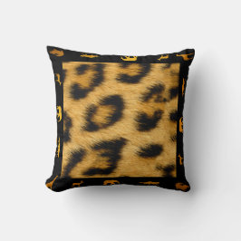 Leopard Päls African Gräns - Pillow Kudde