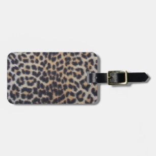 Leopard Päls Bagagebricka