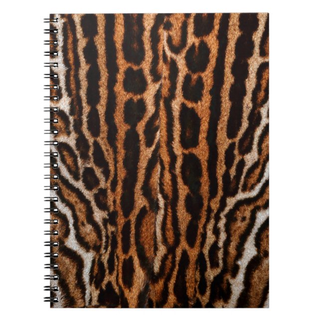 leopard päls bakgrund struktur anteckningsbok (Framsidan)