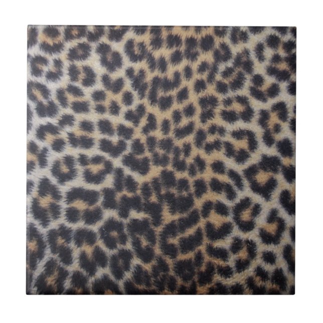 Leopard Päls Kakelplatta (Framsidan)