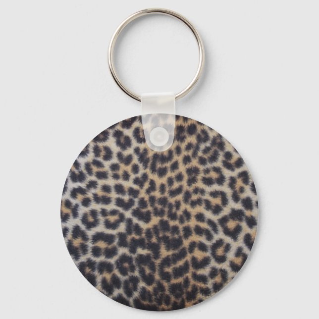 Leopard Päls Nyckelring (Framsida)