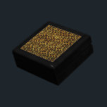 Leopard Päls Print Animal Mönster Smyckeskrin<br><div class="desc">Den här smyckeskrinen i trendiget har en splotad leopard-utskrift mönster med svarta djurfläckar på orange-gult-guld-päls. Ta ut vild katt med coolans kattdjur. Det är perfekten djärv,  originell sökning efter djur älskare. Sök efter matchande artiklar i vår butik.</div>