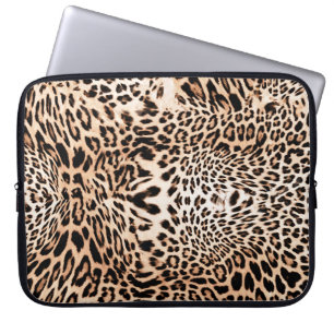 Leopard Päls Skriv ut Laptop Fodral