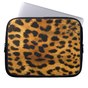 Leopard Päls Skriv ut Laptop Sleeve