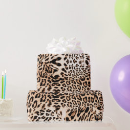 Leopard Päls Skriv ut Presentpapper