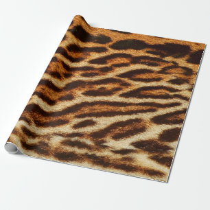 Leopard päls struktur. Djurtryck Presentpapper