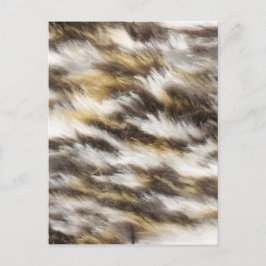 leopard päls vykort