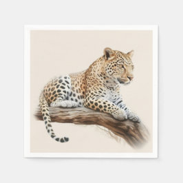 Leopard Pappersservett