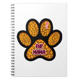 Leopard Paw Skriv ut Päls Mamma Hund Cat Lovers Anteckningsbok