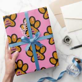 Leopard Paw Skriv ut Päls Mamma Hund Cat Lovers Presentpapper