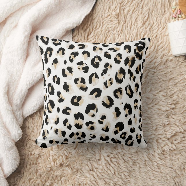 Leopard Pillow Kudde (Filt)