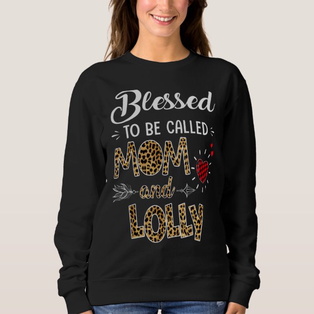 Leopard Play är glad att kallas Mamma och T Shirt (Framsida)
