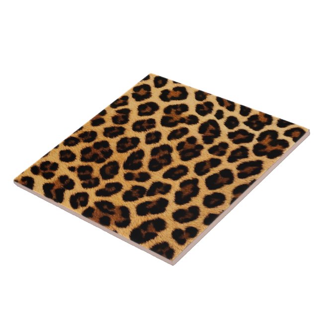 Leopard Popular Cat Animal Print Collection Kakelplatta (Sidan)
