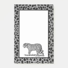 Leopard Post-it Block