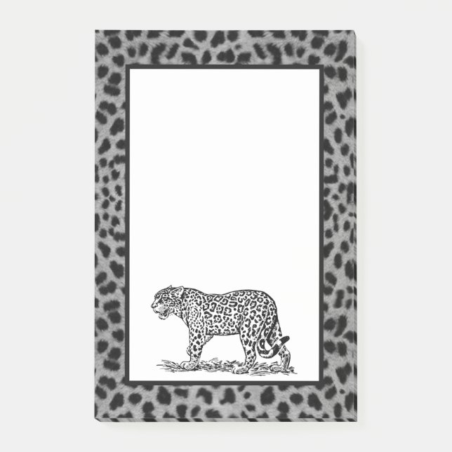 Leopard Post-it Block (Framsida)