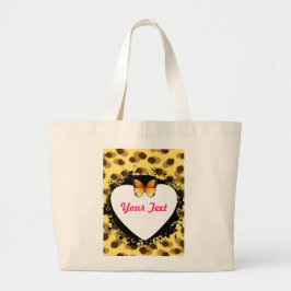 Leopard Prated Heard and Butterfly Jumbo Tygkasse