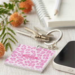 Leopard Preppy Rosa Line
