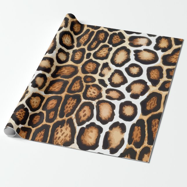 Leopard Presentpapper (Utrullad)