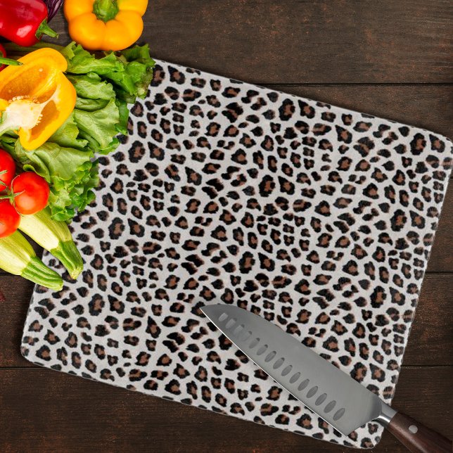 Leopard Print (Leopard Print Cutting Board by Looly Elzayat
)