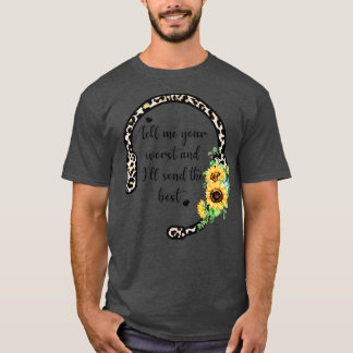Leopard Print 911 Dispatchers First Responder Cute T Shirt