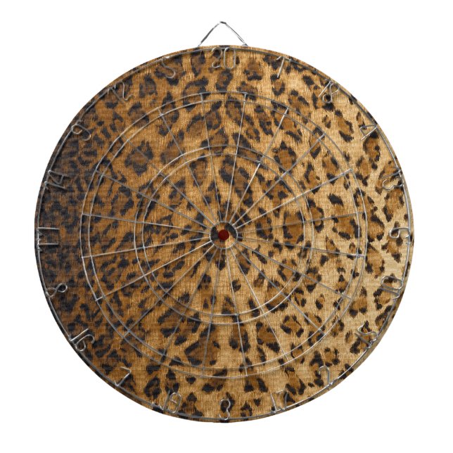 Leopard Print A monogram initialer Piltavla (Framsidan)