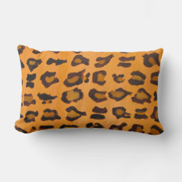 Leopard-Print Animal-Print i Chicen Lumbar Pillow Lumbarkudde
