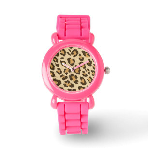 Leopard Print Armbandsur