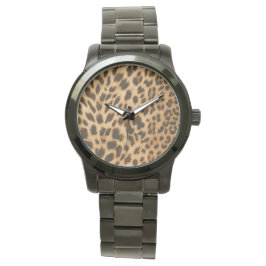 Leopard Print Armbandsur