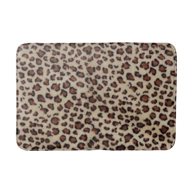 Leopard Print Badrumsmatta (Framsidan)