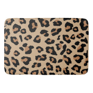 Leopard Print Badrumsmatta
