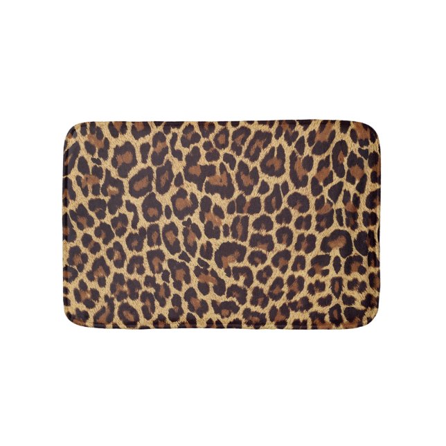 Leopard Print Badrumsmatta (Framsidan)