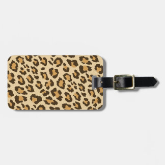 Leopard Print Bagagebricka