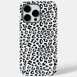 Leopard Print Black and White