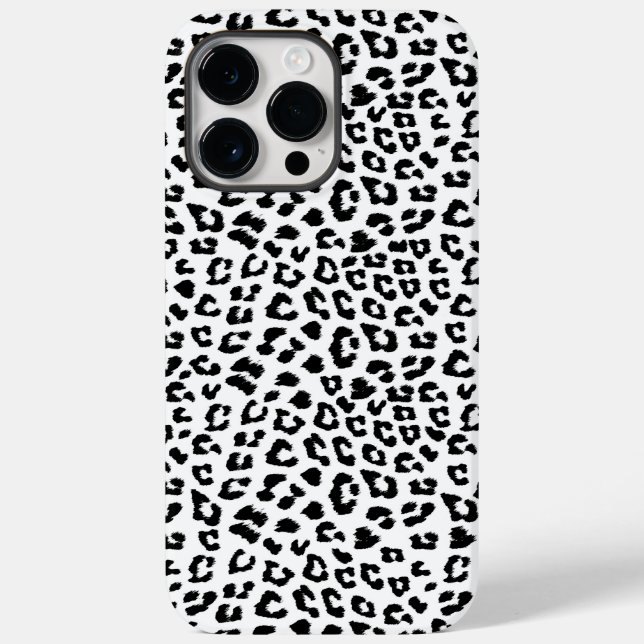 Leopard Print Black and White (Baksida)